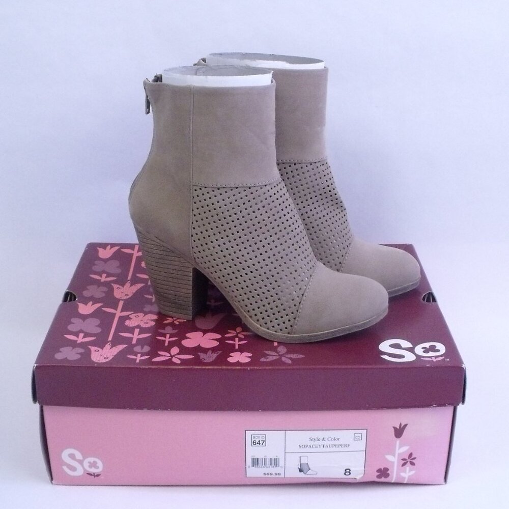 SO Pacey Perforated Boots